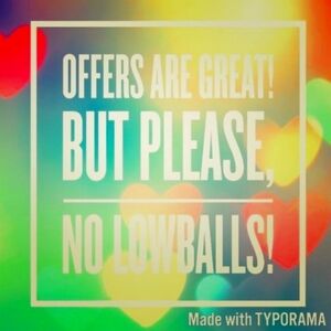 REASONABLE OFFERS ONLY! PLZ NO LOWBALL OFFERS